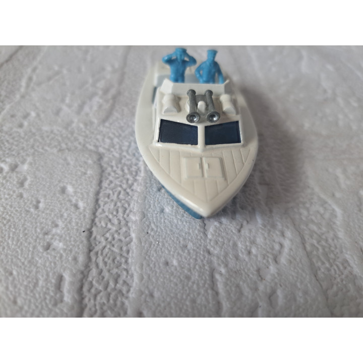 Police Launch Police Boat Scale 1:96 Matchbox MB113 (2)