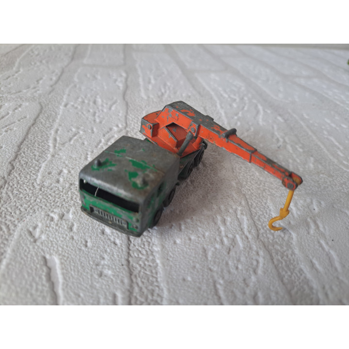 Kraanwagen 8 Wheel crane 1:144 Matchbox 30 (2) - modelauto