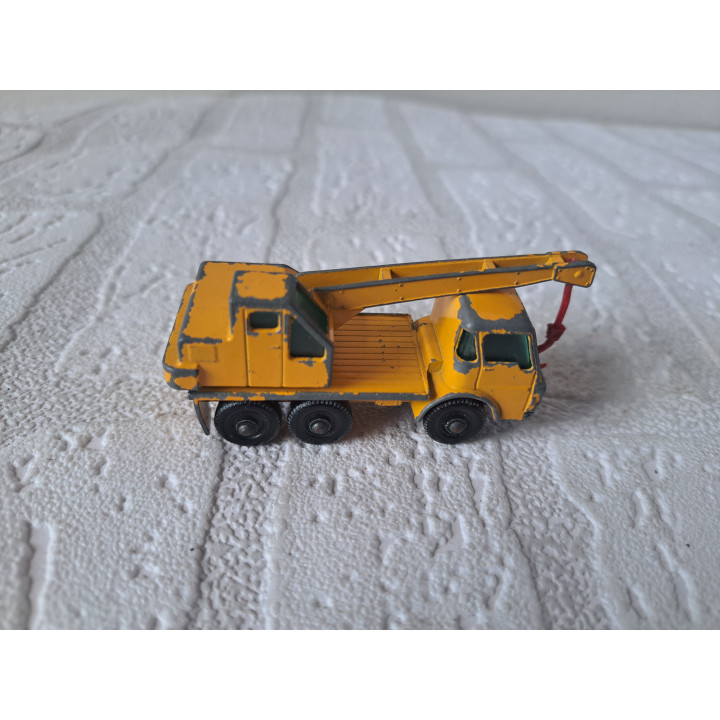 Dodge kraanwagen 1:86 Matchbox mb63 rood haak - modelauto