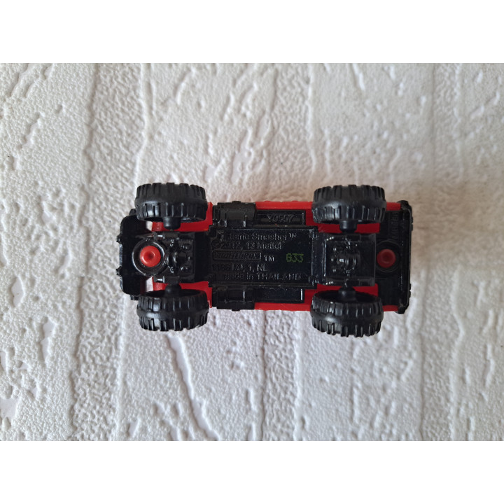 Brandweerauto Flame Smasher Matchbox MB866 7x3x3cm - modelauto