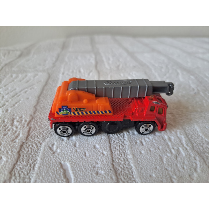 Kraanwagen Rescue Crane Matchbox MB527 7.5x3x3cm - modelauto