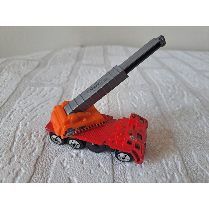 Kraanwagen Rescue Crane Matchbox MB527 7.5x3x3cm - modelauto