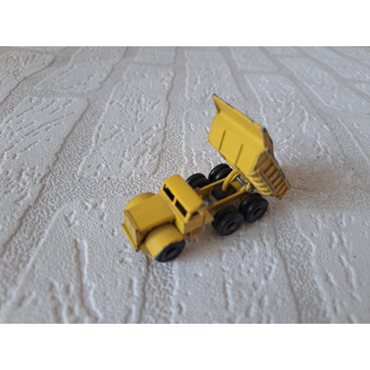 Euclid kiepwagen Lesney 1958 mb6A 6.5x3x2.5cm - modelauto Euclid kiepwagen Lesney 1958 mb6A 6.5x3x2.5cm - modelauto