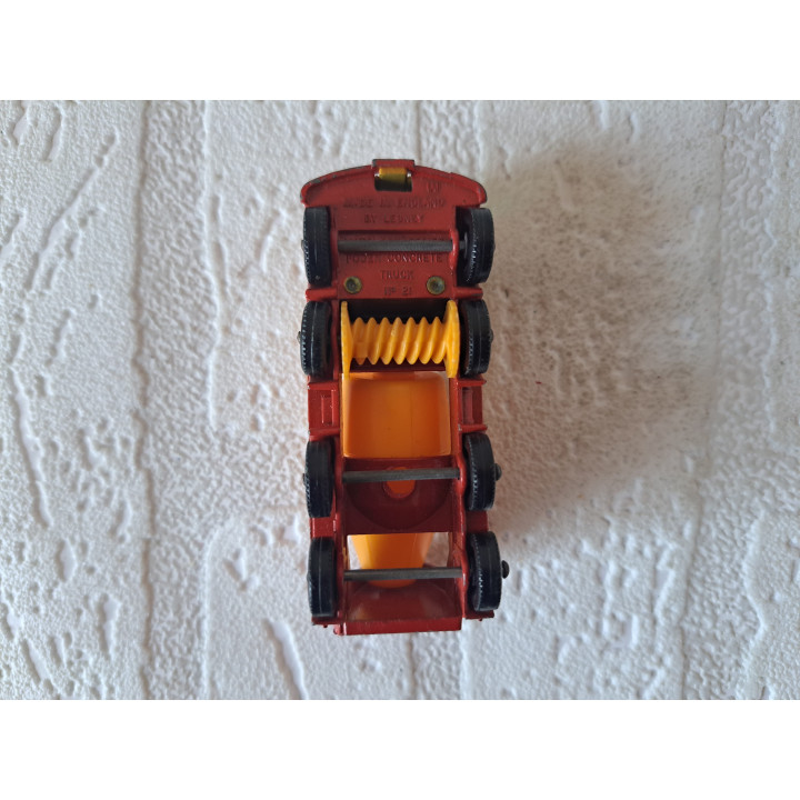 Foden betonwagen 1:89 1973 Lesney mb21 (3) - modelauto