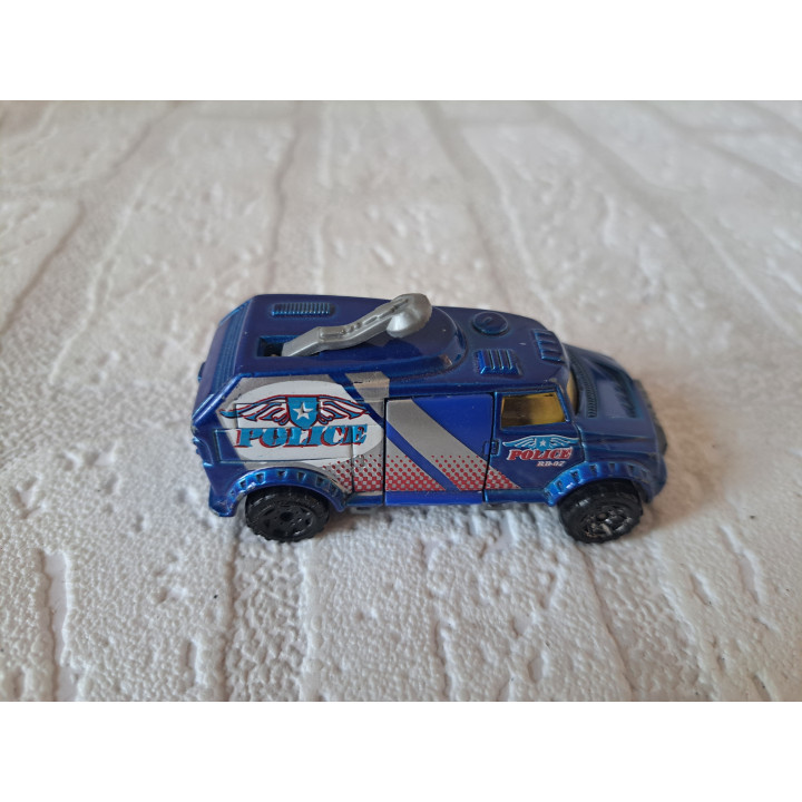 Robot politie auto Matchbox MB512 7x3x3.5cm - modelauto