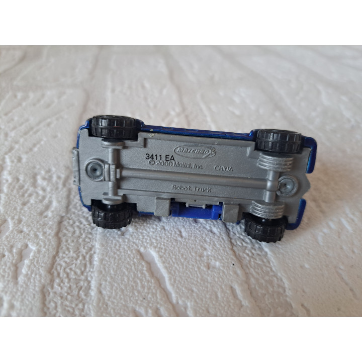 Robot politie auto Matchbox MB512 7x3x3.5cm - modelauto