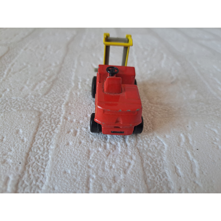 Heftruck 1:62 Matchbox Superfast MB15 7x3x3.5cm - modelauto