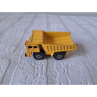 Faun Quarry kiepwagen 1:140 Matchbox MB58 geel Faun Quarry kiepwagen 1:140 Matchbox MB58 geel