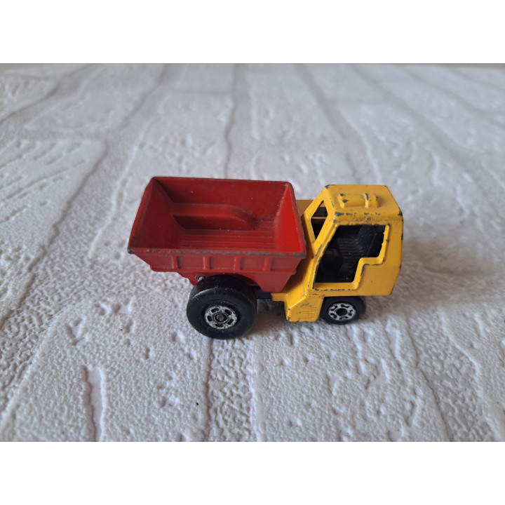 Kiepwagen Site dumper Matchbox MB26 6x3.5x3.5 rood-geel (2)