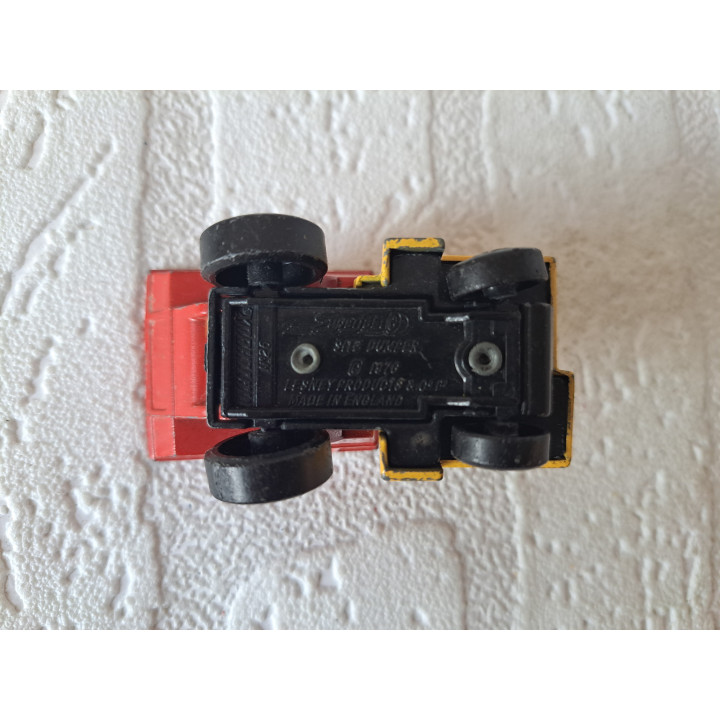 Kiepwagen Site dumper Matchbox MB26 6x3.5x3.5 rood-geel (2) - modelauto