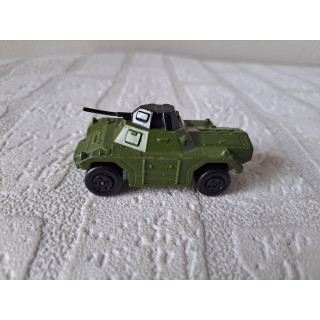 Daimler Ferret pantserwagen 1:52 Matchbox MB73 donkergroen Daimler Ferret pantserwagen 1:52 Matchbox MB73 donkergroen
