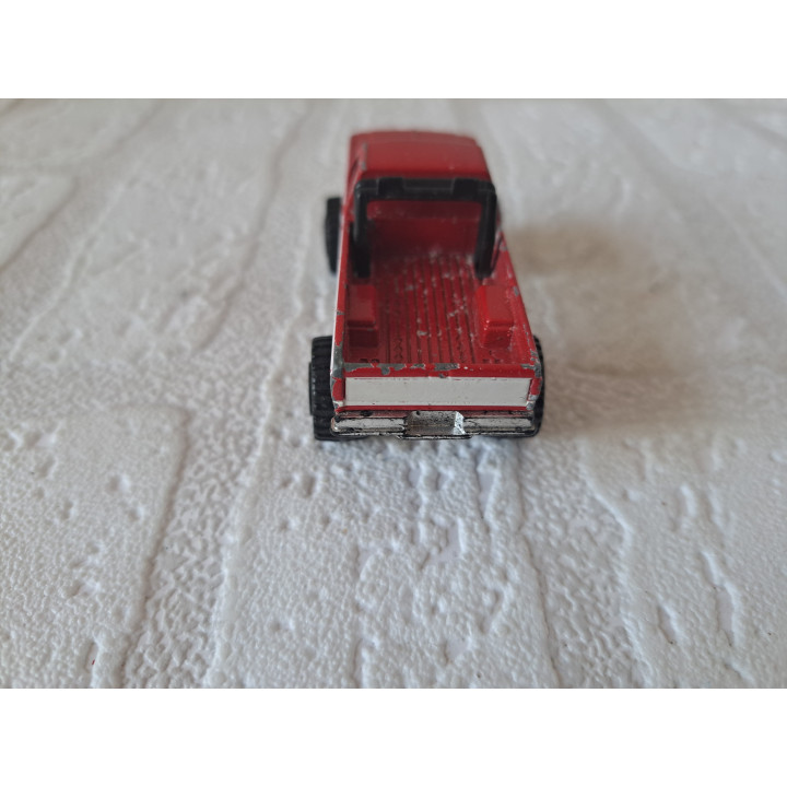 Ford F 150 4x4 1:70 Matchbox MB248 rood - modelauto