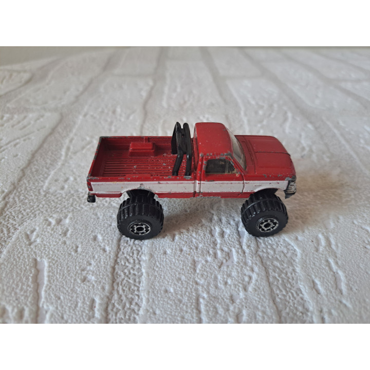 Ford F 150 4x4 1:70 Matchbox MB248 rood - modelauto