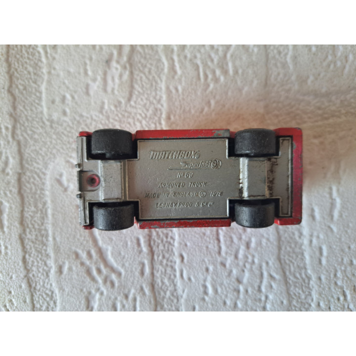 Geldwagen Wells Fargo Amored truck 1:89 Matchbox MB69 (2) - modelauto