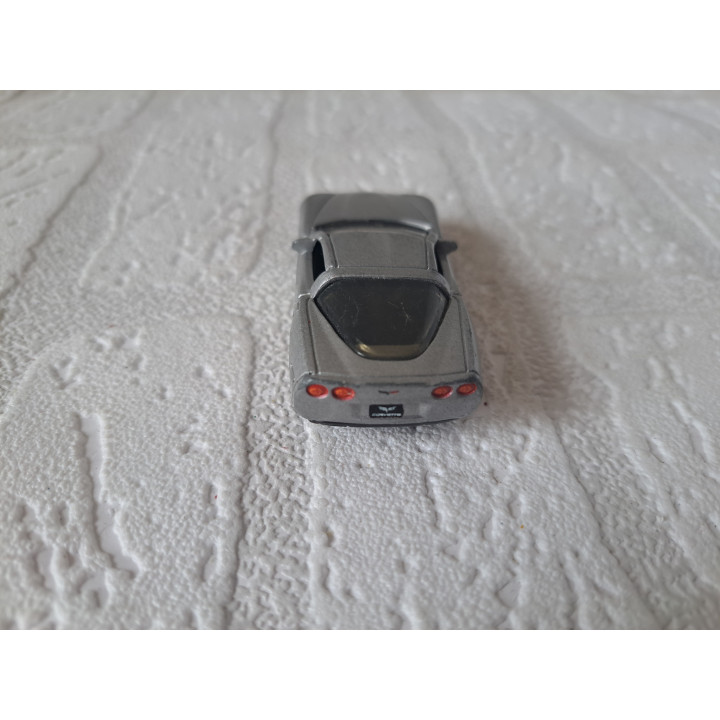 Chevrolet Corvette C6 1:60 Matchbox MB630 zilverkleurig- modelauto