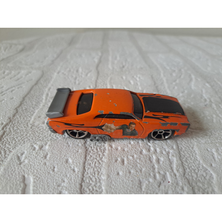 Dodge Challenger 2007 Sandman Spiderman MGA 8x3x2cm - Verzamelmodelauto