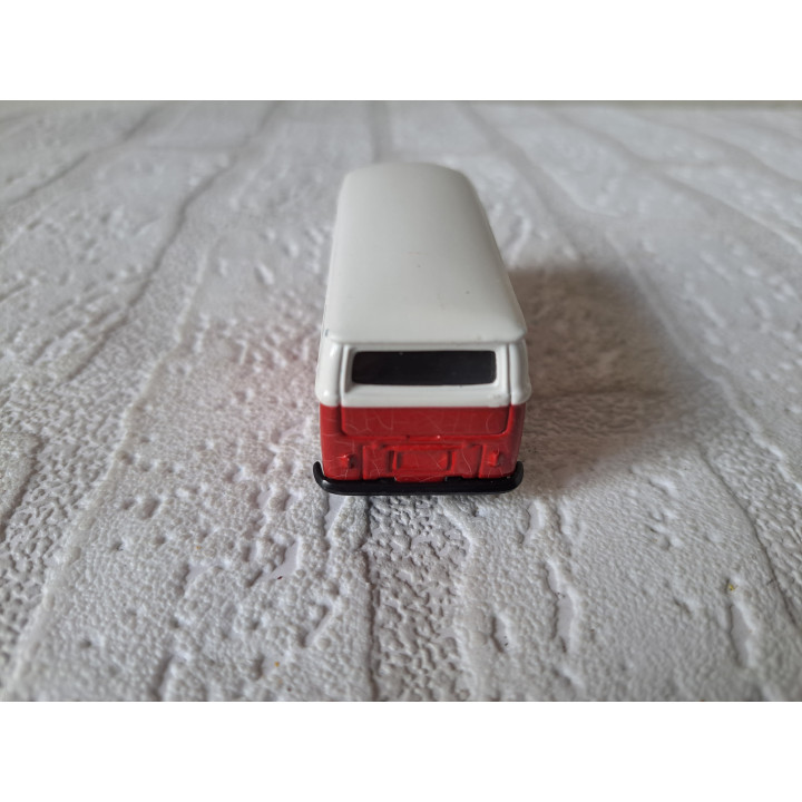 Volkswagen combi bus met krakelee verf 1:60 Welly - modelauto