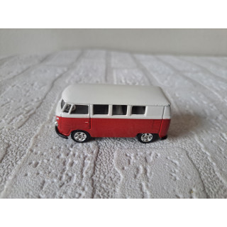 Volkswagen combi bus met krakelee verf 1:60 Welly