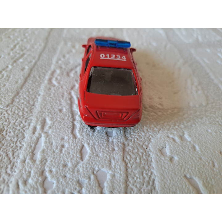Mercedes S class Nederlandse Brandweer 7.5x3x3cm - modelauto