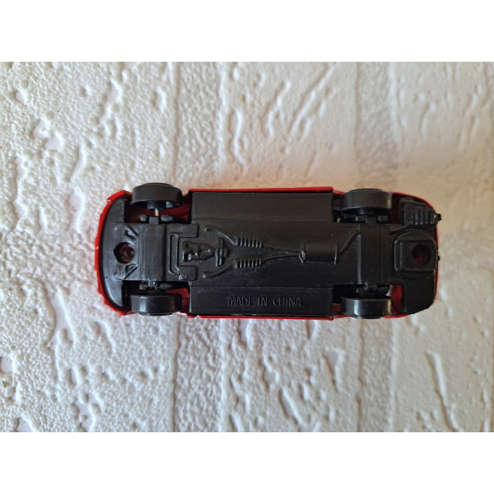 Mercedes S class Nederlandse Brandweer 7.5x3x3cm - modelauto