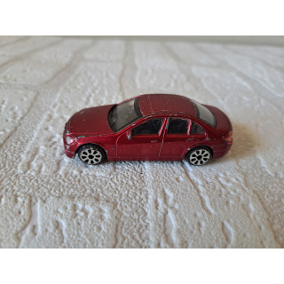 Mercedes C class Dickie 7.5x3x2.5cm paarsrood