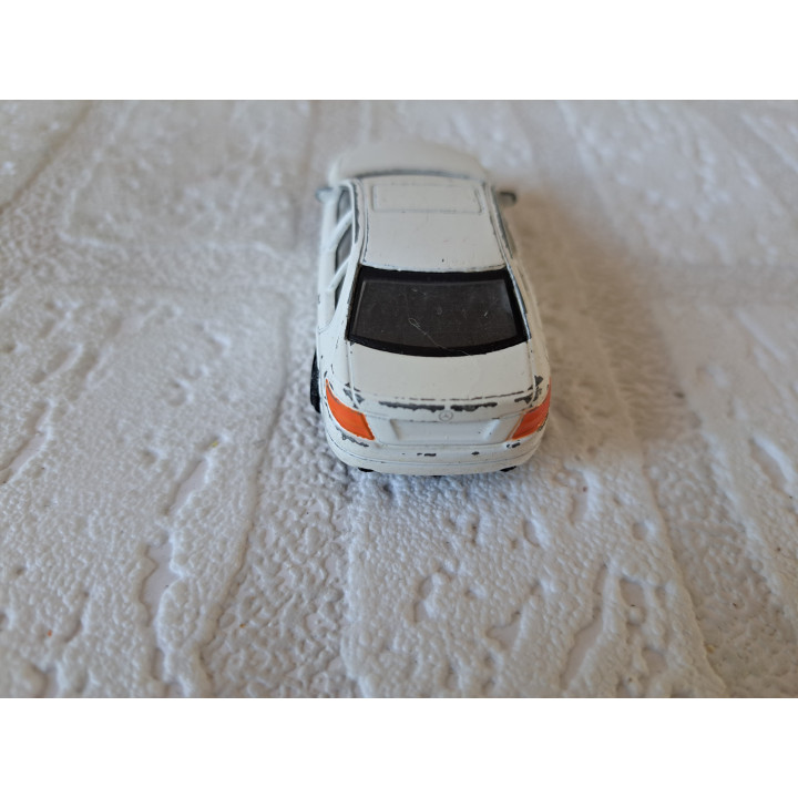 Mercedes C class Dickie 7.5x3x2.5cm wit - modelauto