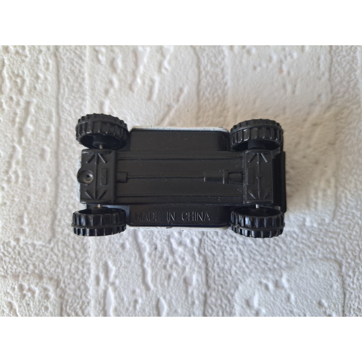 Hummer H1 Humvee Politie Special Service Unit 6.5x3.5x2.5cm - modelauto