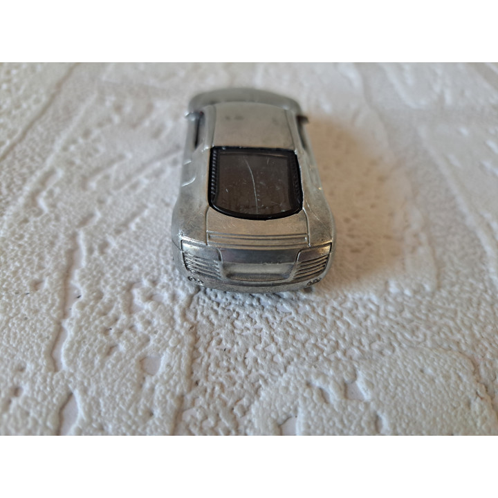 Audi R8 1:58 Majorette 237F Verf verwijderd - modelauto