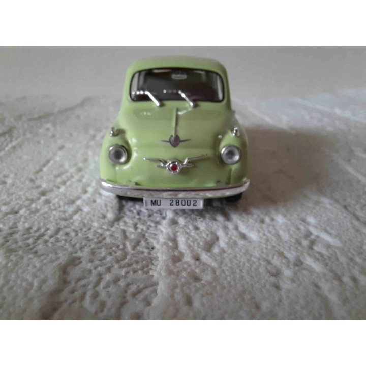 Fiat 600 Seat 1958 1:43 Solido groengeel