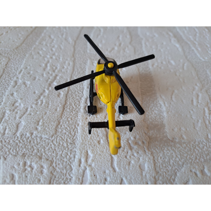 Ambulance hulpdienst Helicopter Siku 0856 8x2.5x3.5cm - modelauto