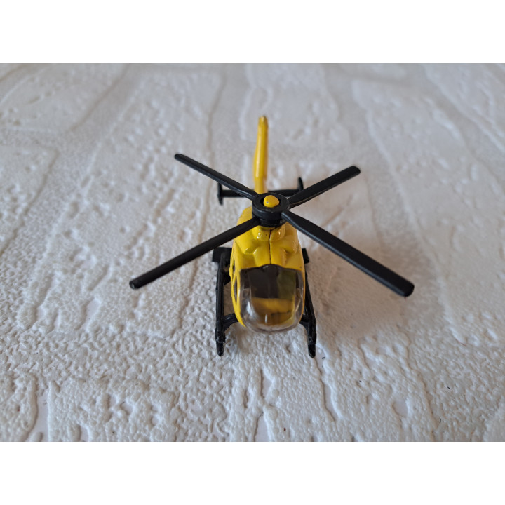 Ambulance hulpdienst Helicopter Siku 0856 8x2.5x3.5cm - modelauto