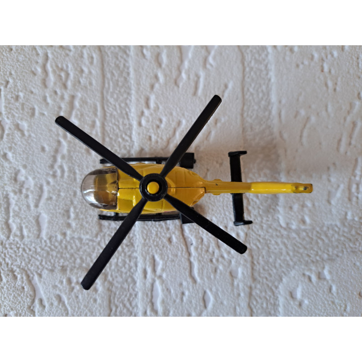 Ambulance hulpdienst Helicopter Siku 0856 8x2.5x3.5cm - modelauto