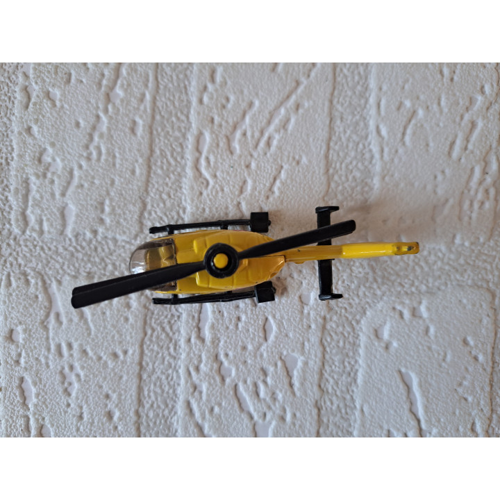 Ambulance hulpdienst Helicopter Siku 0856 8x2.5x3.5cm - modelauto