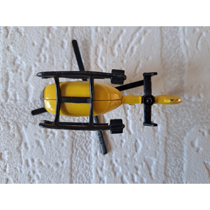Ambulance hulpdienst Helicopter Siku 0856 8x2.5x3.5cm - modelauto