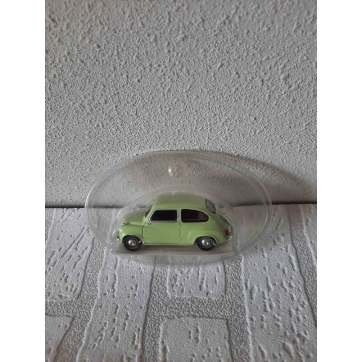 Fiat 600 Seat 1958 1:43 Solido groengeel