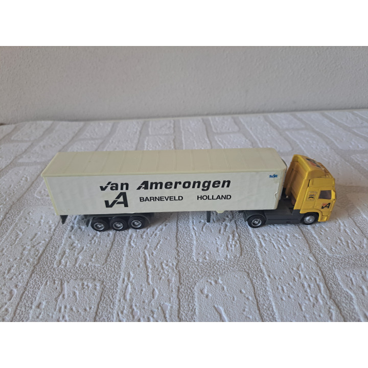Volvo FH12 Globetrotter Van Amerongen Kentoys 23.5x3.5x6cm - modelauto