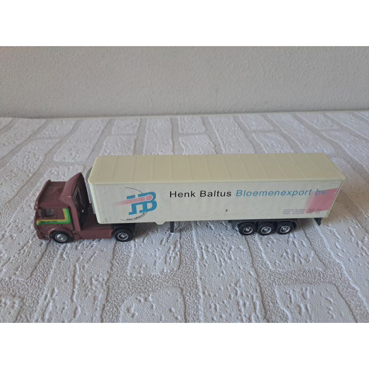 Mercedes SK 1850 vrachtwagen Henk Baltus Kentoys 23.5x3.5x6cm - modelauto