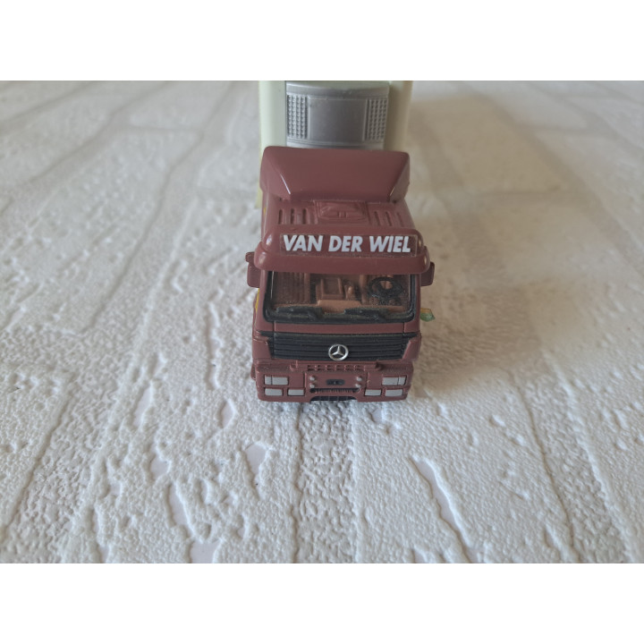 Mercedes SK 1850 vrachtwagen Henk Baltus Kentoys 23.5x3.5x6cm - modelauto