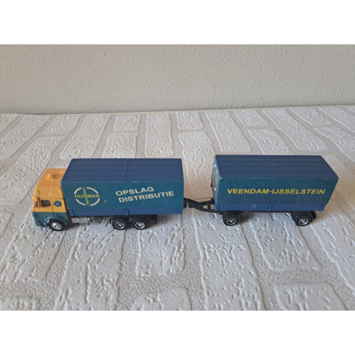 Mercedes SK 1850 vrachtwagen Huisman Kentoys 25x3.5x6cm - modelauto