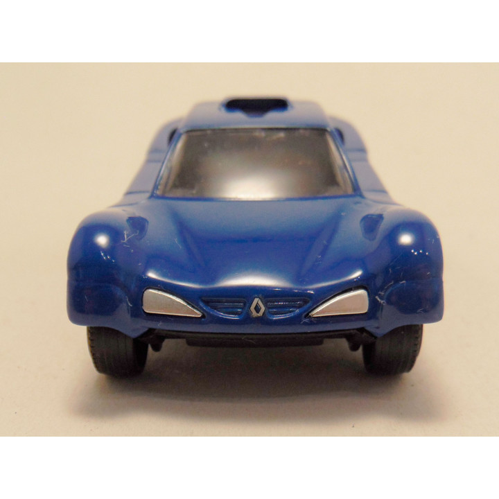 Renault Megane Schlesser 1:43 Bburago blauw