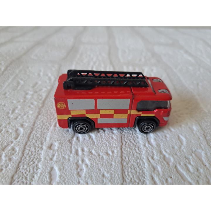 Teamsterz HTI Brandweer ladderwagen TM-6B 6.5x3x3cm (1) - modelauto