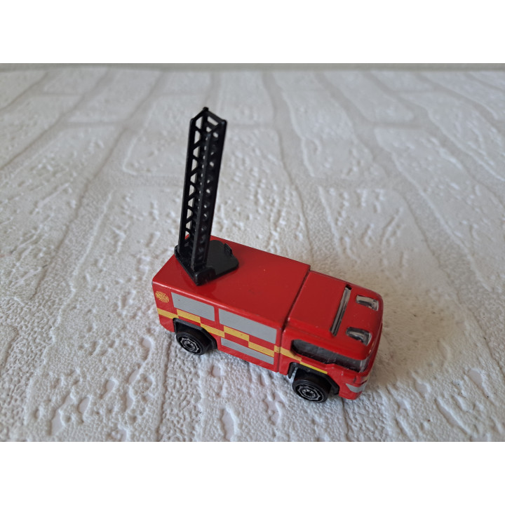 Teamsterz HTI Brandweer ladderwagen TM-6B 6.5x3x3cm (1) - modelauto