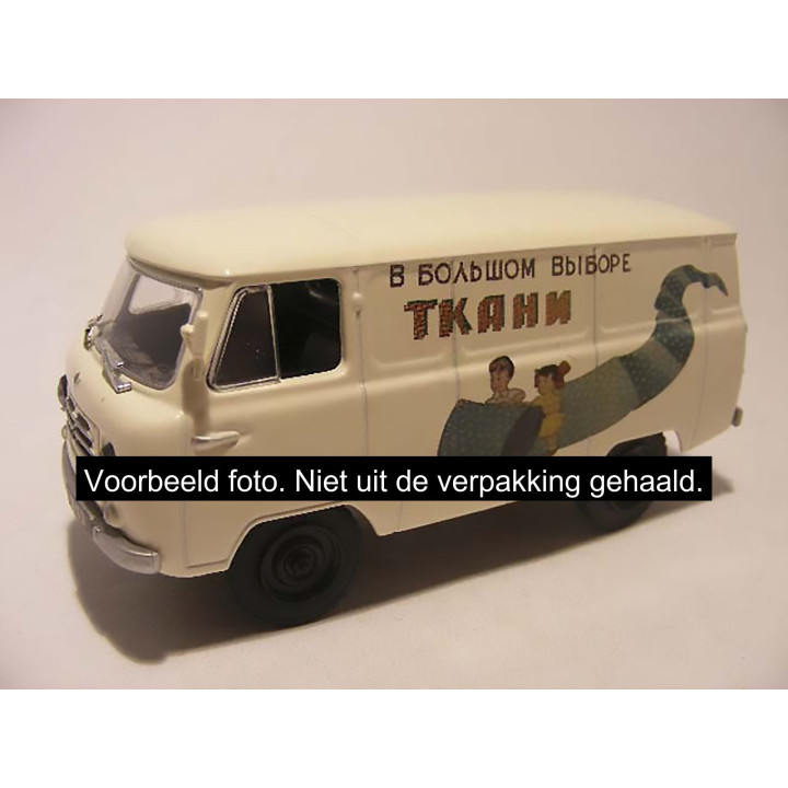 UAZ 450 USSR stoffen leverancier Deagostini 1:43 Onbeschadigd - modelauto