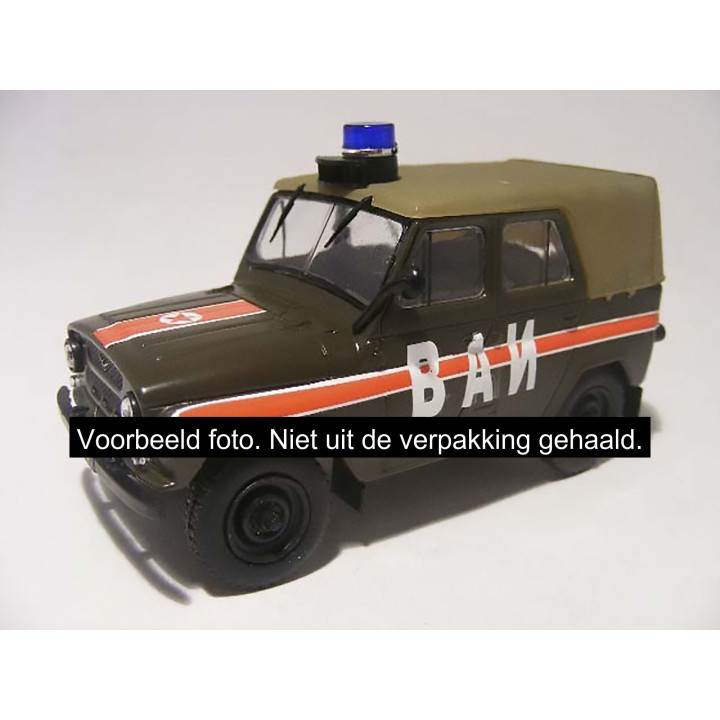 UAZ 469 militair USSR VAI Deagostini 1:43 Onbeschadigd - modelauto