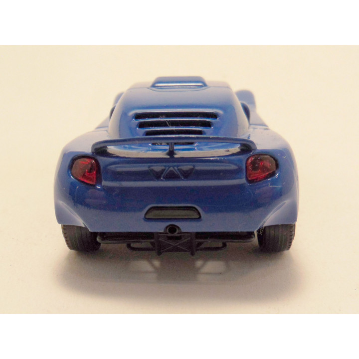 Renault Megane Schlesser 1:43 Bburago blauw