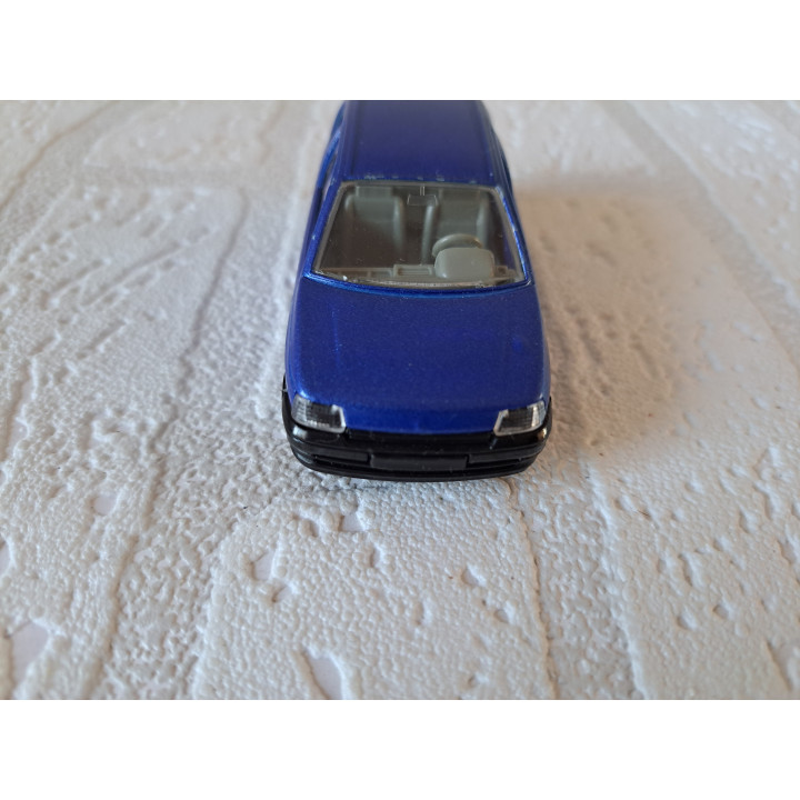 Renault Clio MK1 1991 Bburago 1:43 blauw - modelauto