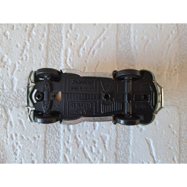 Renault 4CV 1954 1:43 Solido grijs - modelauto