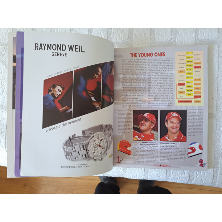 Formule 1 Start 2001 Boek Anjes Verhey Autosport
