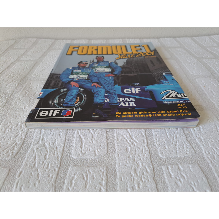 Formule 1 Start 2001 Anjes Verhey 20e editie 152 blz - Verzamelobjecten