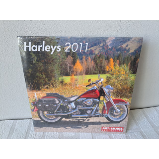 Harleys Davidson motoren kalender 2011 30x30x0.5cm